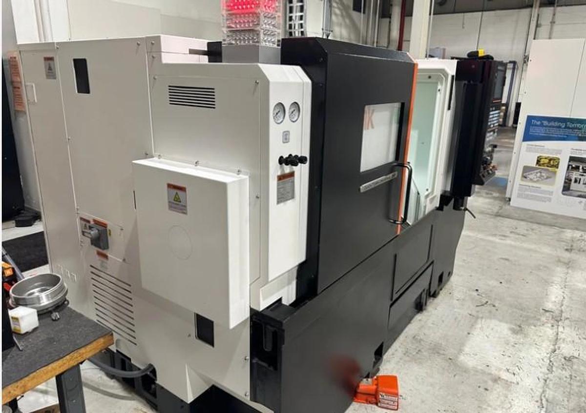 Used 2015 Mazak Quick Turn Universal 250, 8" Hyd Chuck, 2" Bar Capacity, Chip Conveyor, Tool Eye, Tailstock, Hi Pressure Coolant