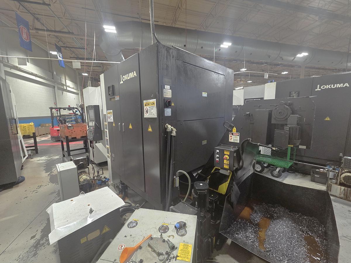 Used 2019 Okuma MB-4000H with Full 4th Axis Table, Tool Probing, High Press. Coolant Thru Spindle, Chip Conveyor, 64 Pos. ATC