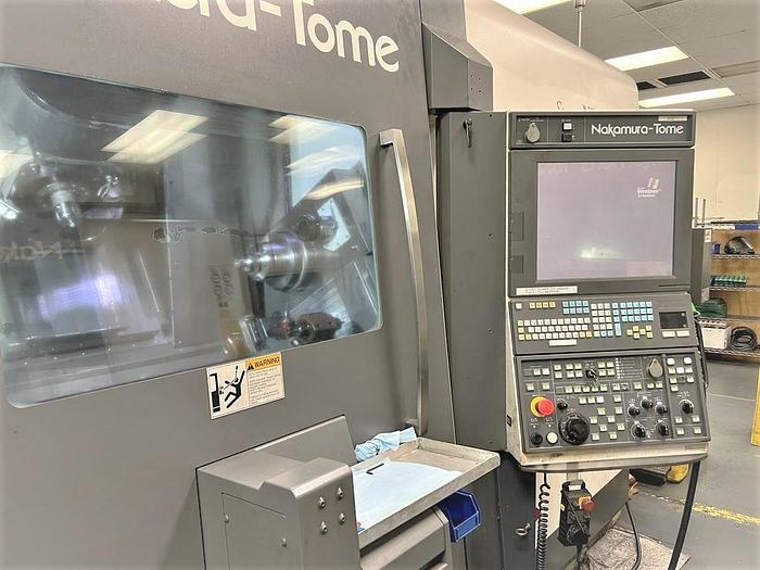 Used 2011 Nakamura Tome Super NTJX Multi Axis Mill Turn Center