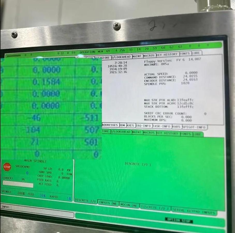 Used 2011 Haas VF5/40 w/ Haas HRT310 Rotary Table, 10,000 RPM, PCool, HSM, Auger