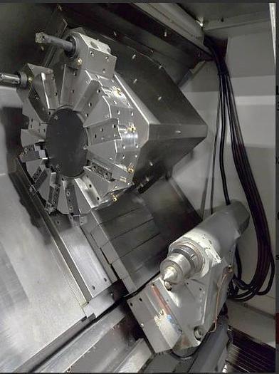 Used 2007 Leadwell T-8 with 12" Chuck, 3" Bar Capacity, Chip Conveyor, Tool Presetter, Tailstock