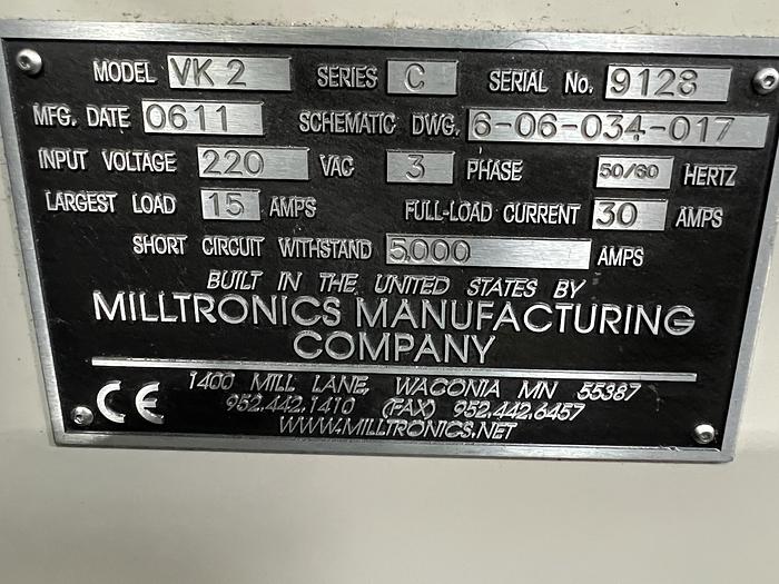 Used 2006 Milltronics Partner VK2