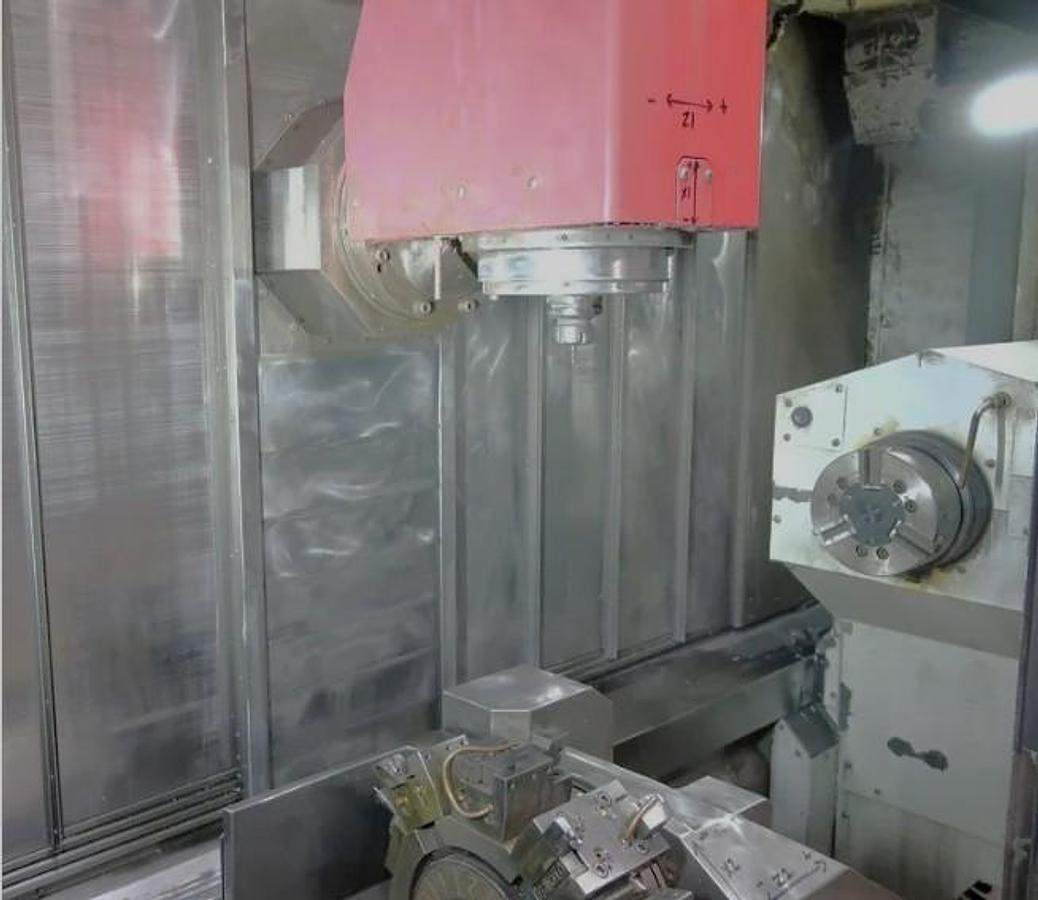 Used 2014 DMG Mori NTX2000-1500SZM Mill/Turn Center, Pendulum B Axis, Y Axis, Lower Turret Milling, 8" Chucks Both Spindles