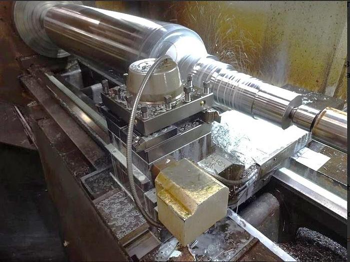 Used 2007 Vanguard CAK80485D 2 Axis Long Bed Shaft Lathe