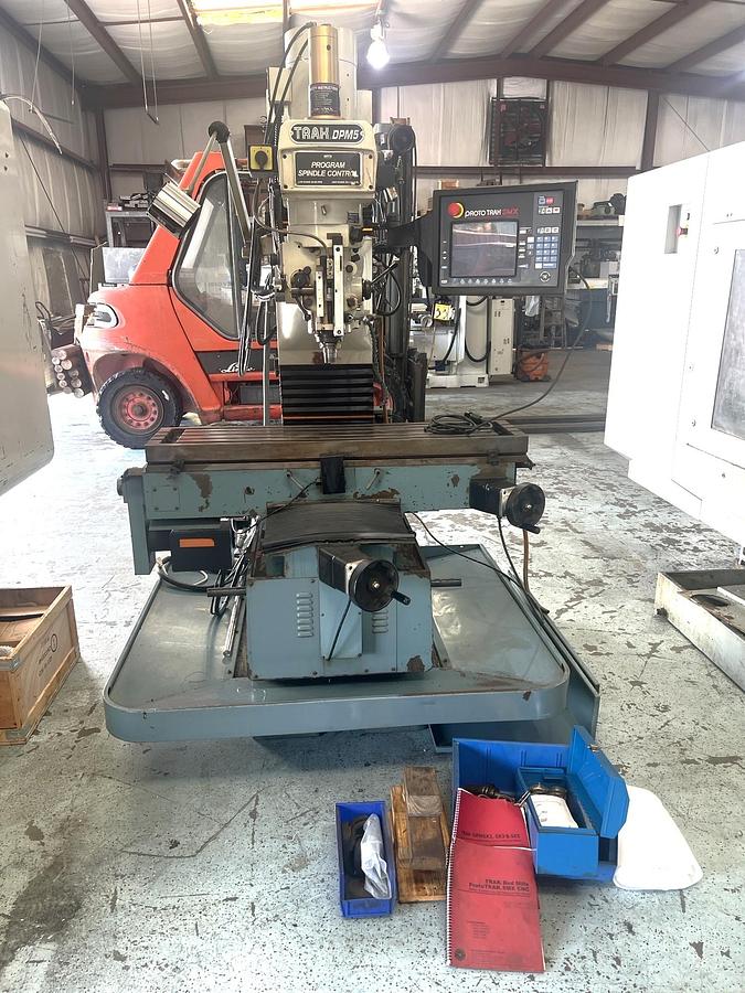 Used 2011 Southwestern Industries Trak DPMSX5P (DPM5), CAT 40, 5 HP Motor, Conversational or G Code, Prototrak SMX Control