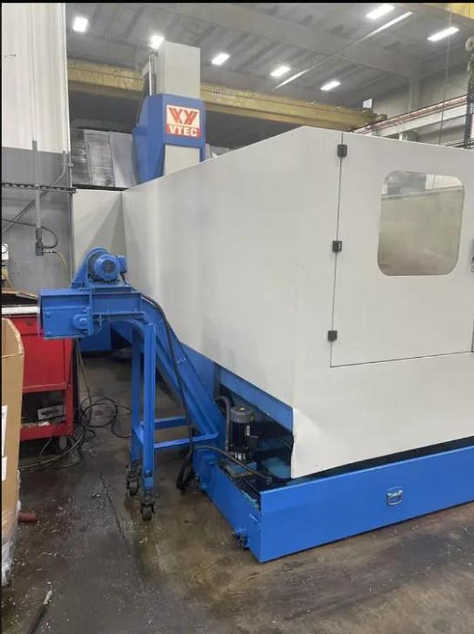 Used 2006 Visionwide VTEC VF-4000 Bridge Style VMC, 165"x90"x40", CAT50, 6000 RPM, 40 ATC, New Spindle in 2024