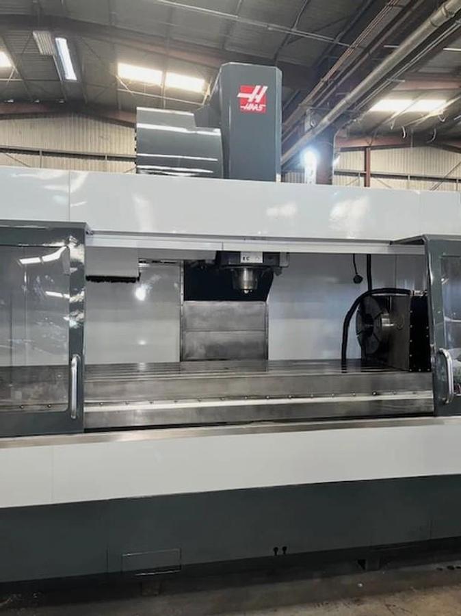 Used 2014 Haas VF-12/50 with 30 Pos. Side Mounted ATC, Wired for 4th Axis, High Pressure Coolant Thru Spindle