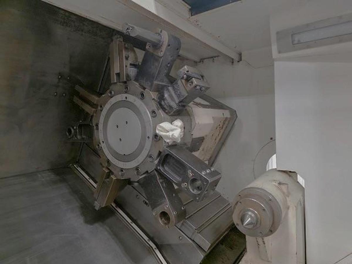 Used 2020 Mazak Quick Turn 350 MY/2000 with Milling, Y Axis, 80" Centers, Tailstock, Steady Rest, 12" Chuck, 4" Bar Capacity