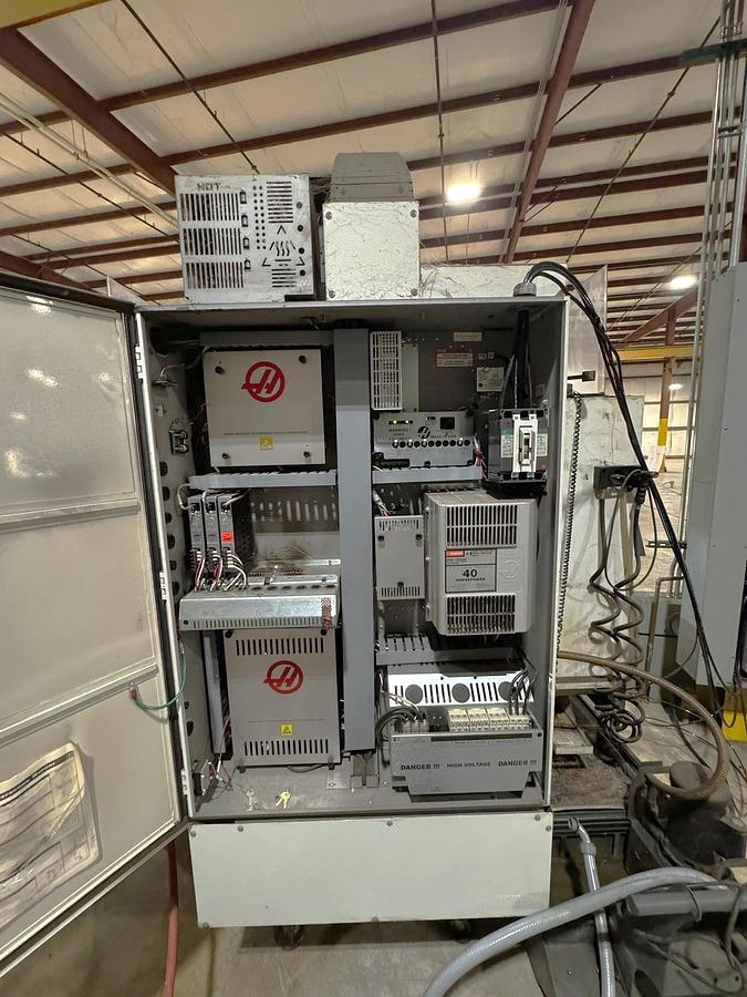 Used 2012 Haas VF2YT with Extended Y Axis Travel, Chip Auger, Prog. Coolant, Low Hours