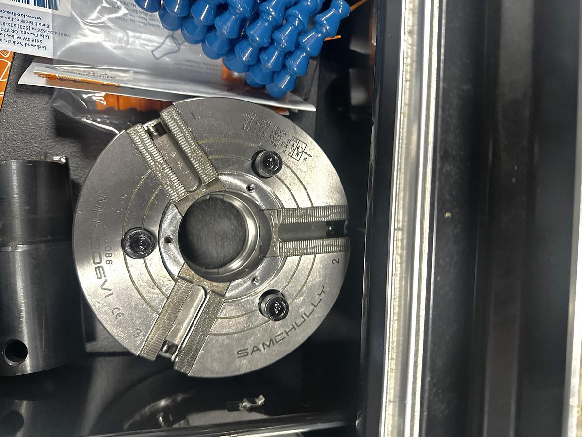 Used 2022 Doosan Lynx 2100LYA w/ Full C Axis, Milling Capability, Y Axis Capability, Long Bed, Chip Conveyor, Toolsetter, Tailstock, HPC