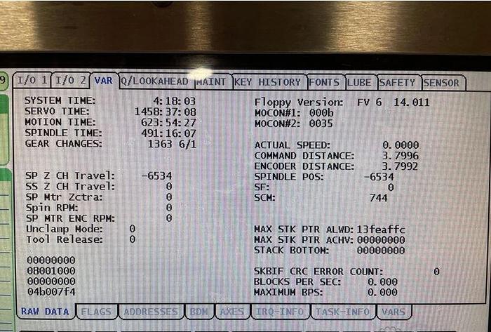 Used 2011 Haas ST30Y Big Bore with Milling & Y Axis