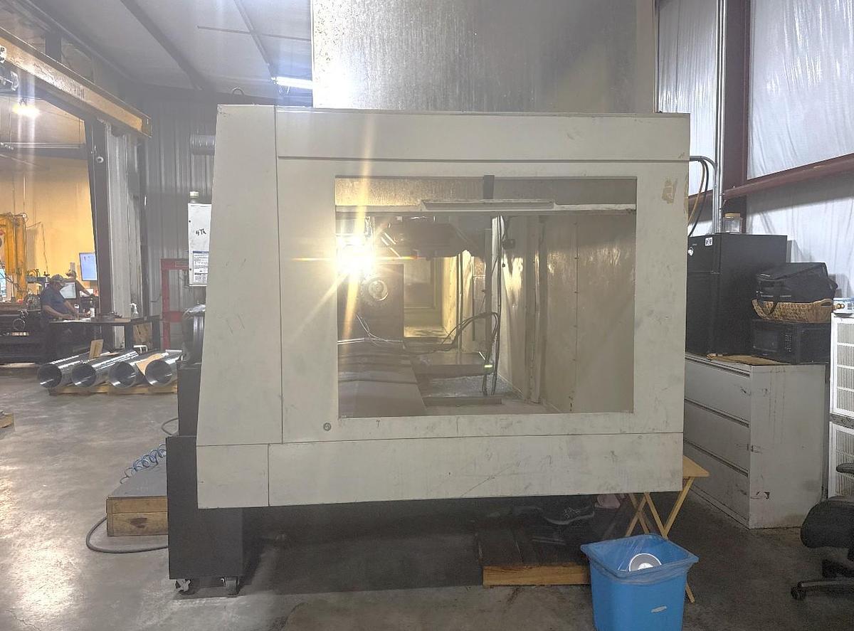 Used 2014 Haas VF-12/50 with 30 Pos. Side Mounted ATC, Wired for 4th Axis, High Pressure Coolant Thru Spindle