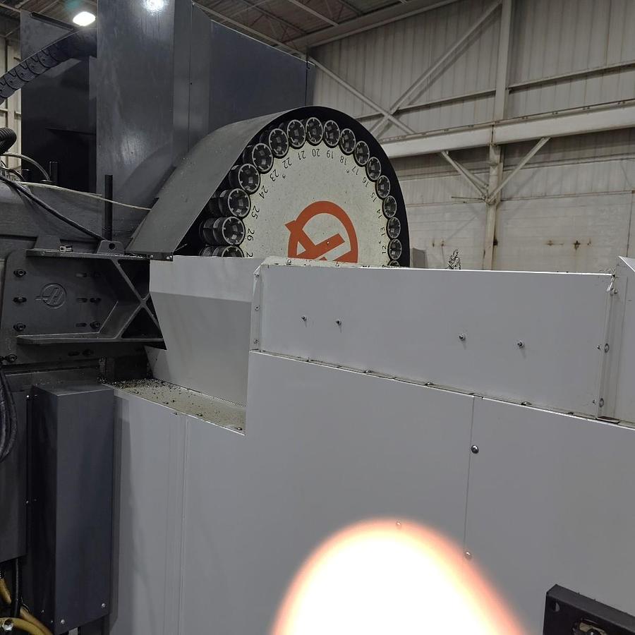 Used 2010 Haas VF-9/40 with 10,000 RPM, Haas Probing, 1000 PSI Cool. Thru Spindle, 40 Station ATC, Nice Machine