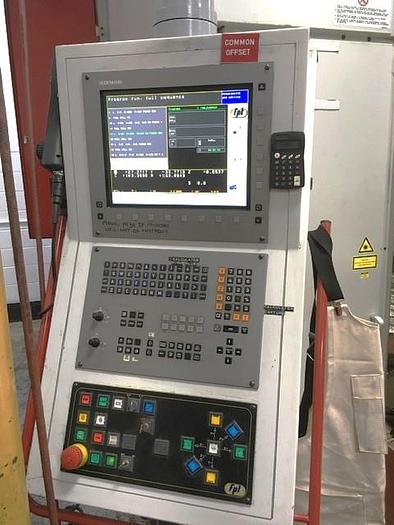 Used 2004 FPT Stinger 5 Axis Vertical Machining Center with Rotary Table and Nutating Head, 18,000 RPM, HSK 63 Spindle