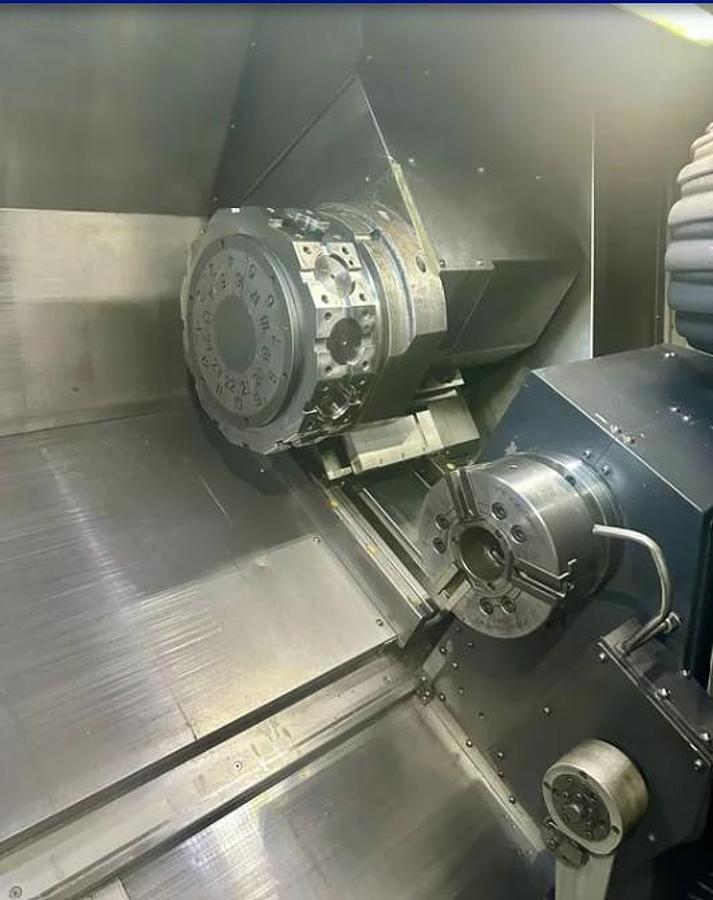 Used 2017 Doosan Puma 2600SY II with Barfeed, Parts Catcher, Parts Conveyor, Chip Conveyor