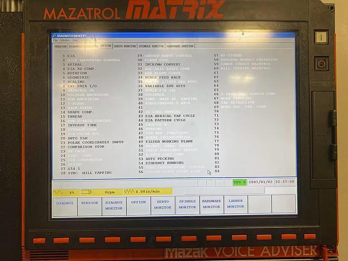 Used 2009 Mazak SVC 2000L/200