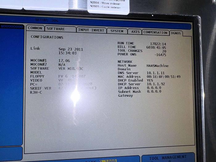 Used 2012 Haas Mini Mill