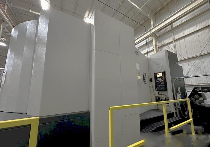 Used 2008 Mazak FH-10800 2 Pallet HMC, 120 ATC, 1 Deg Indexing, Tool & Work Probing