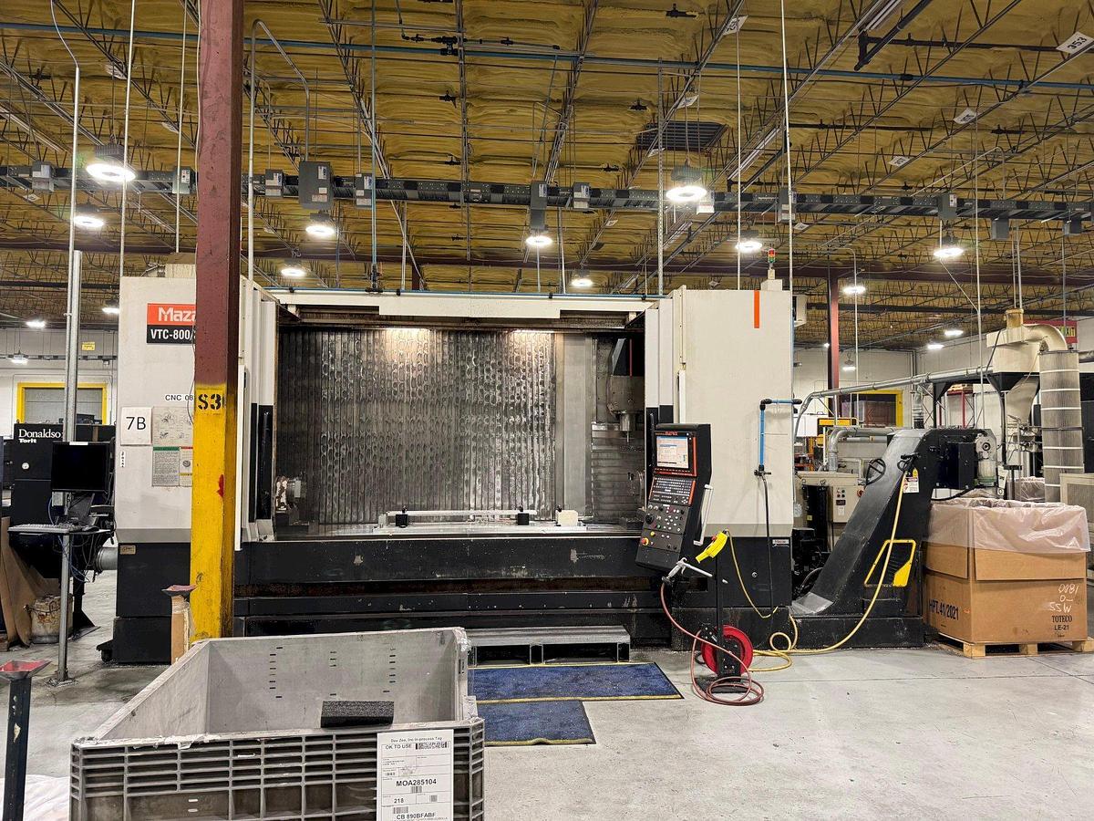 Used 2010 Mazak VTC800E/30-SR