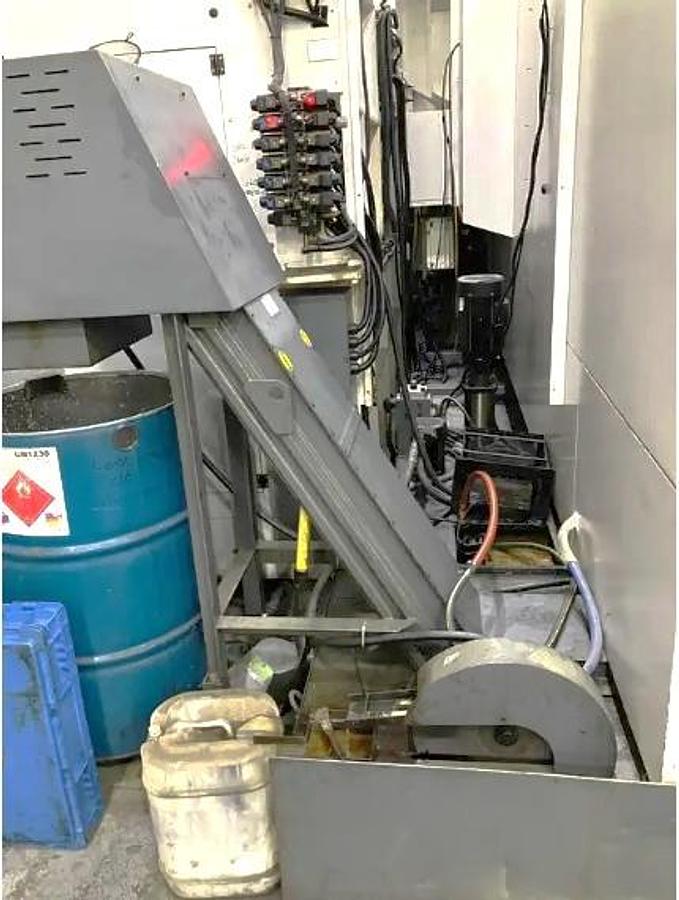 Used 2012 YCM DCV 4025B Bridge Mill with Coolant Through the Spindle, 160"x98"x40", 120 ATC, Conveyor, Hi Spd Machining