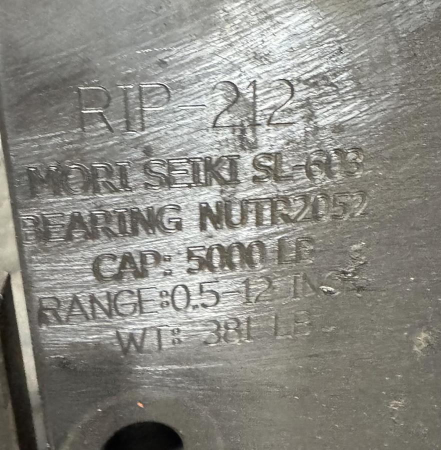 Used 2022 DMG Mori SL603BMC/4000 with C Axis/Live Milling, 28" 3 Jaw Chk, 21" Rear Chk, Steady Rests, 7.3" Bar Cap., Fanuc