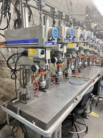 Used 2007 Clausing Clausing 15 (8) Spindle Drill Press