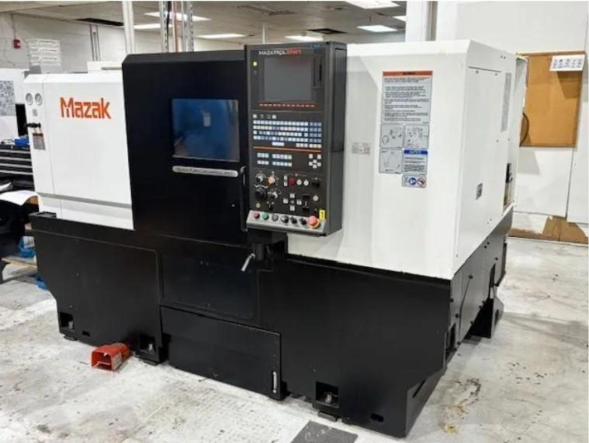 Used 2015 Mazak Quick Turn Universal 250, 8" Hyd Chuck, 2" Bar Capacity, Chip Conveyor, Tool Eye, Tailstock, Hi Pressure Coolant