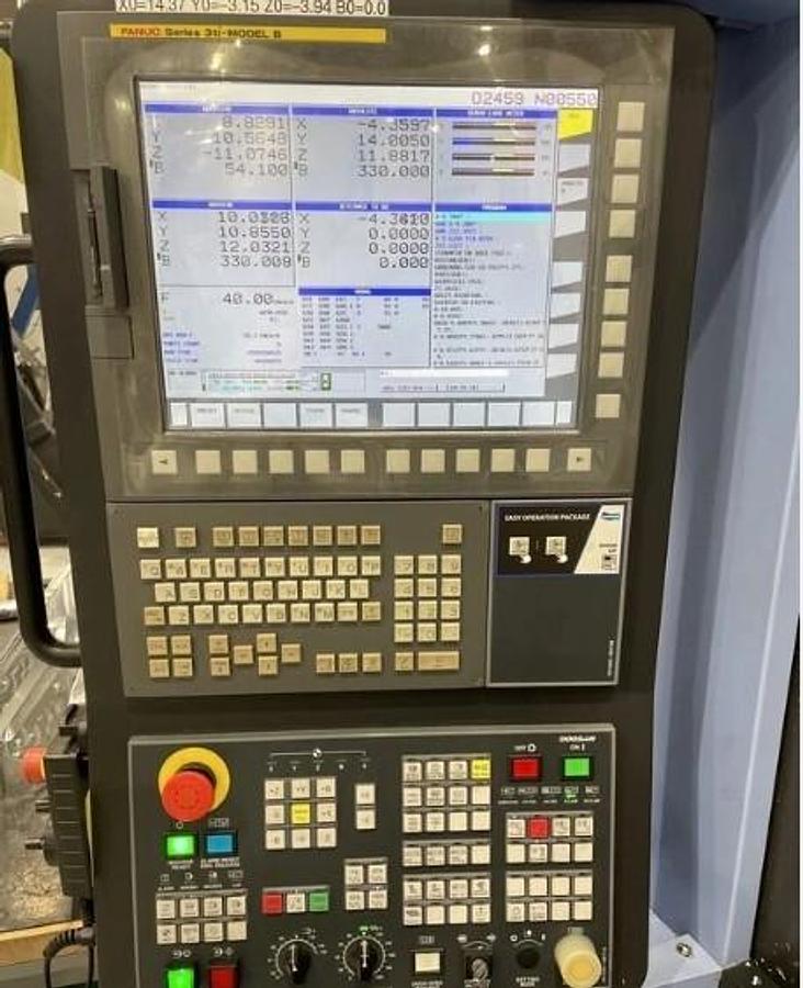 Used 2018 Doosan NHP 5000 with Full 4th Axis Rotary, 120 ATC, 15k RPM, High Press. CTS, Renishaw Probing, More!!!!