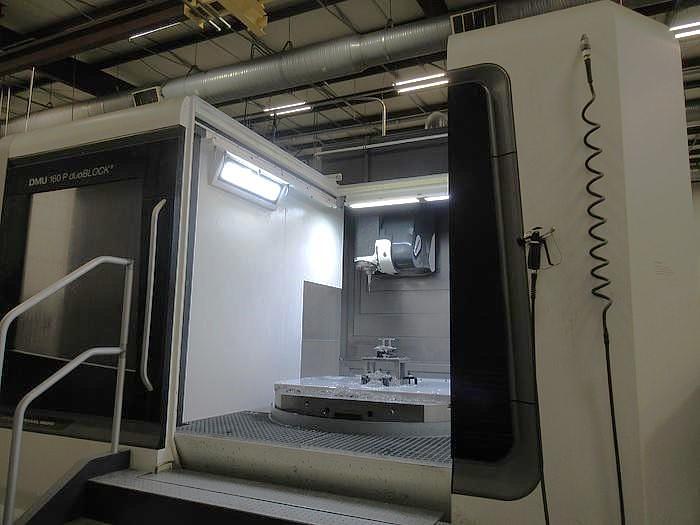 Used 2018 DMG Mori DMU 160P duoBlock 5 Axis Universal Machining Center