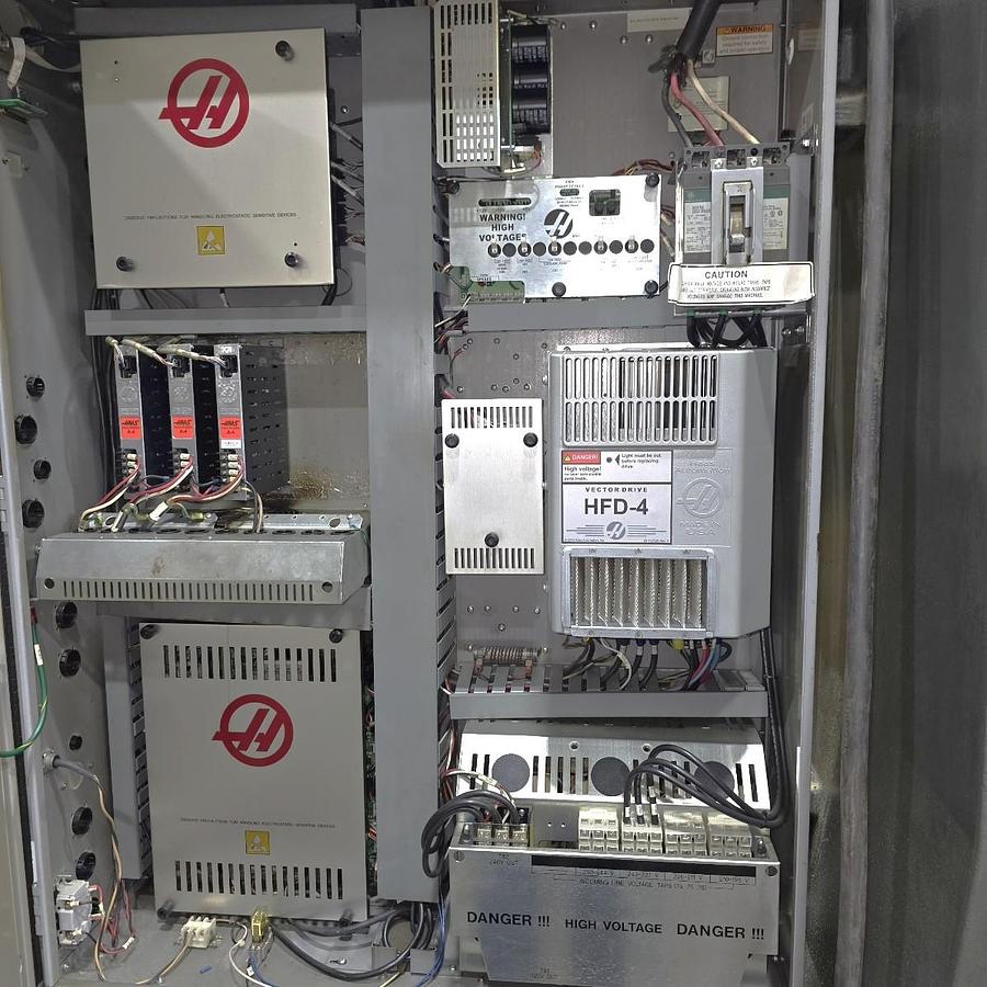 Used 2010 Haas VF-9/40 with 10,000 RPM, Haas Probing, 1000 PSI Cool. Thru Spindle, 40 Station ATC, Nice Machine