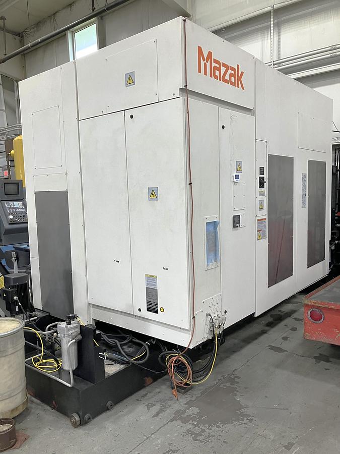 Used 2012 Mazak Integrex J-300 with B Axis Head, Y Axis, C Axis Rotation with Milling, Conveyor, 10" Chuck, Tailstock, 36 ATC, 12,000 RPM Milling
