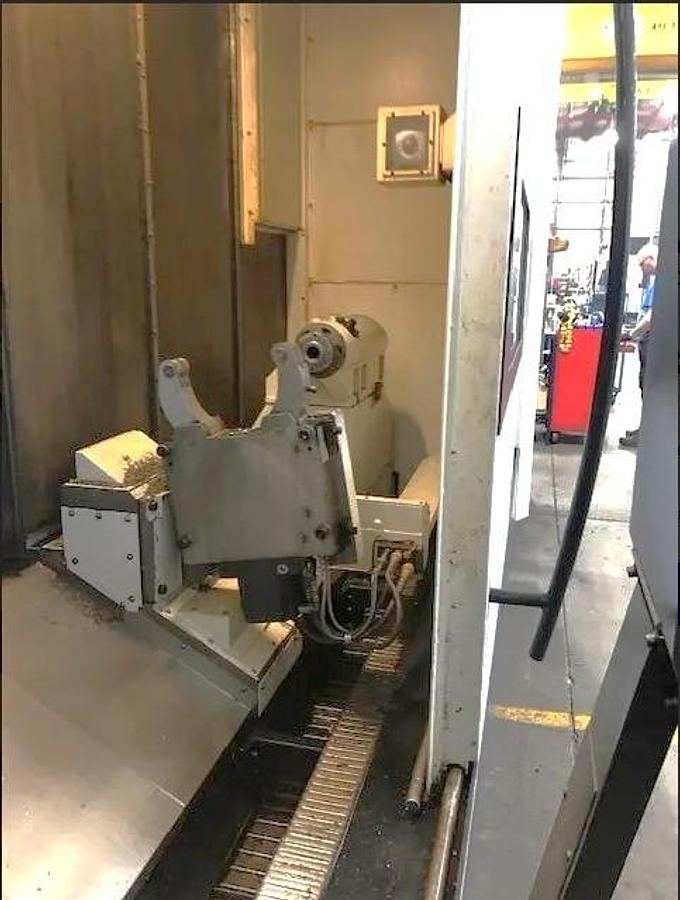 Used 2007 Mazak Integrex e-500H/3000 with Tailstock, 80 Tool ATC, Milling, Y Axis, B Axis, Steady Rest, High Press. Coolant, 120" Centers