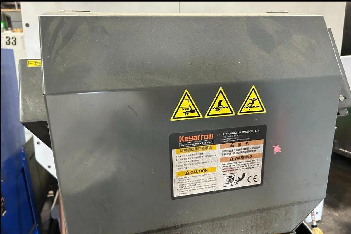 Used 2014 Haas ST-40 with Tailstock, Chip Conveyor, 15" Hydraulic Chuck, Tool Presetter, Remote Jog Handle, 3,278 Feed Cut Hours