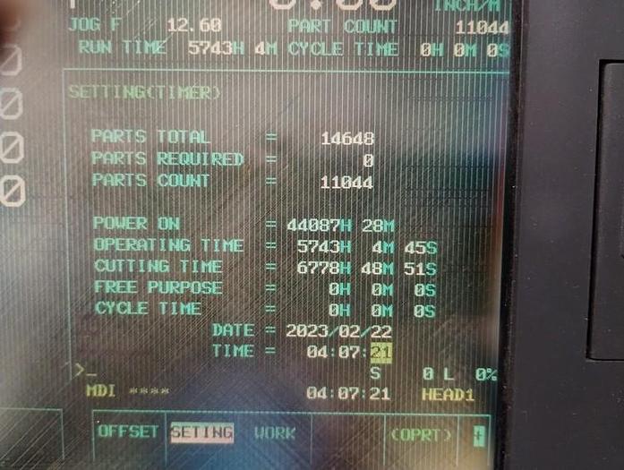 Used 2001 Mori Seiki ZT2500Y