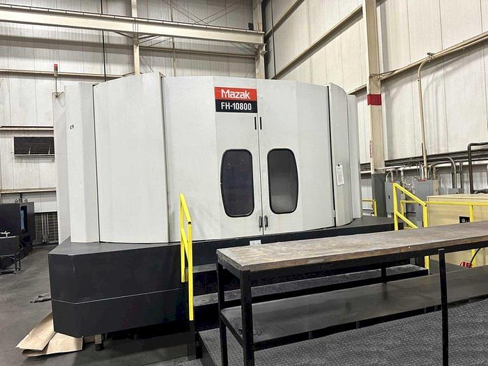 Used 2008 Mazak FH-10800 2 Pallet HMC, 120 ATC, 1 Deg Indexing, Tool & Work Probing