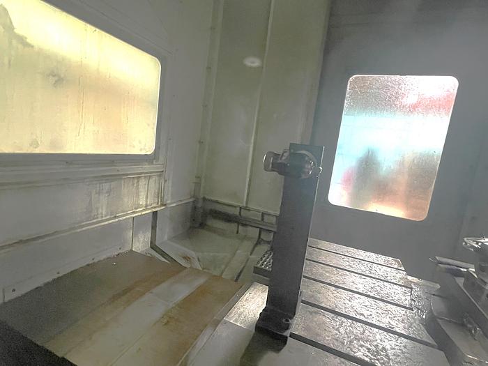 Used 2010 Haas EC-1600YZT with Extended Y and Z Travel, Built in 4th Axis Table