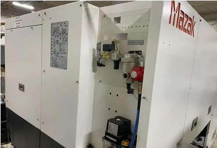 Used 2015 Mazak Quick Turn Universal 250 with Chip Conveyor, Tailstock, 8" Chuck