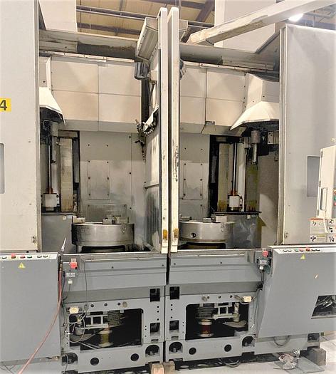 Used 2008 Okuma 2SP-V80 Twin Spindle VTL
