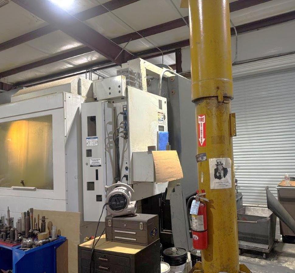 Used 2014 Haas VF6/40 TR with 1000 PSI HPC Thru Spindle, TR-310 Trunnion, 8100 RPM, 2 Spd Geared, Removable Trunnion