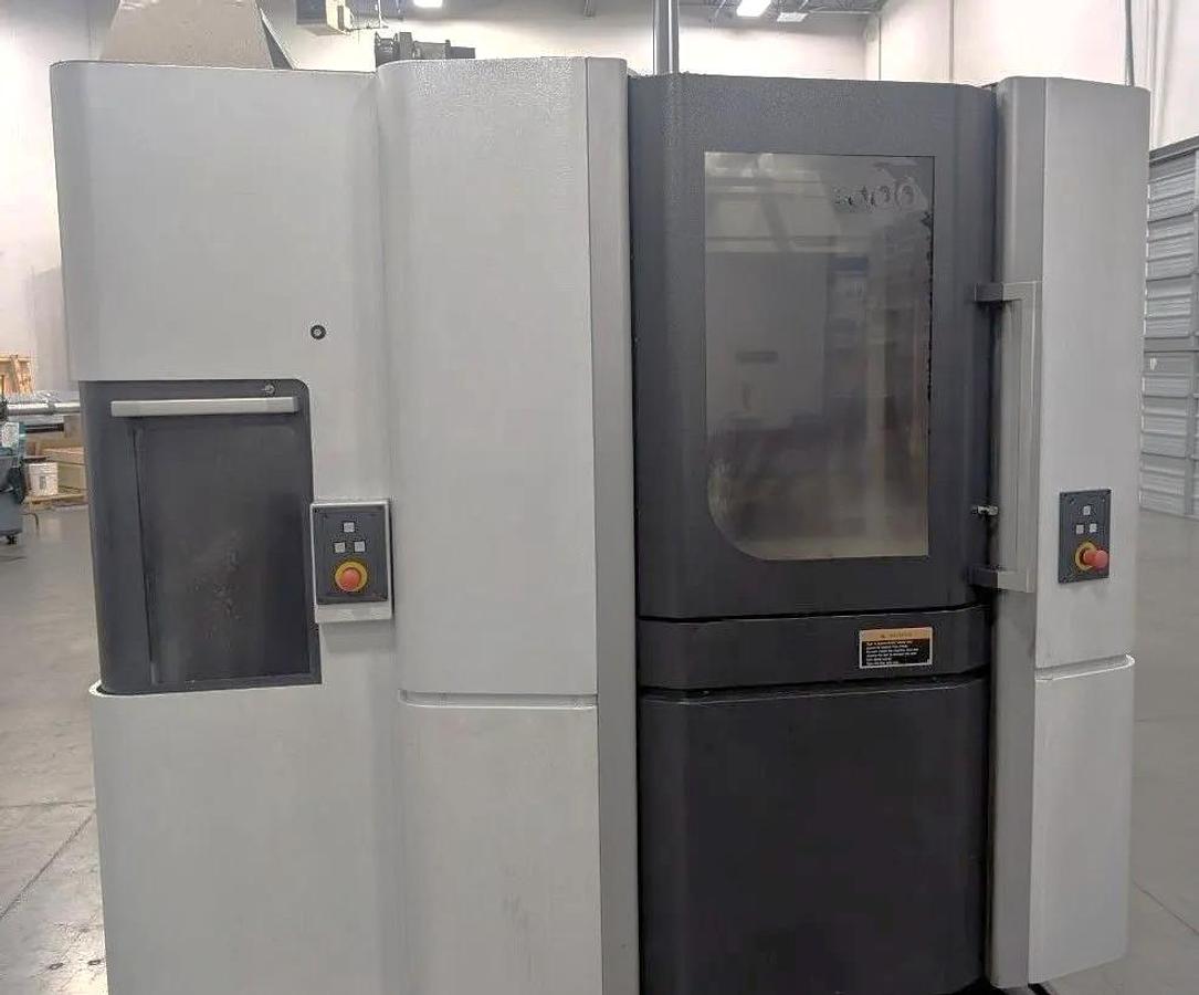 Used 2014 DMG Mori NHX4000 with 1 Degree Pallet Index, Chip Blaster Hi Press CTS, 12,000 RPM, 60 Station ATC, 12,000 RPM, Chip Conveyor