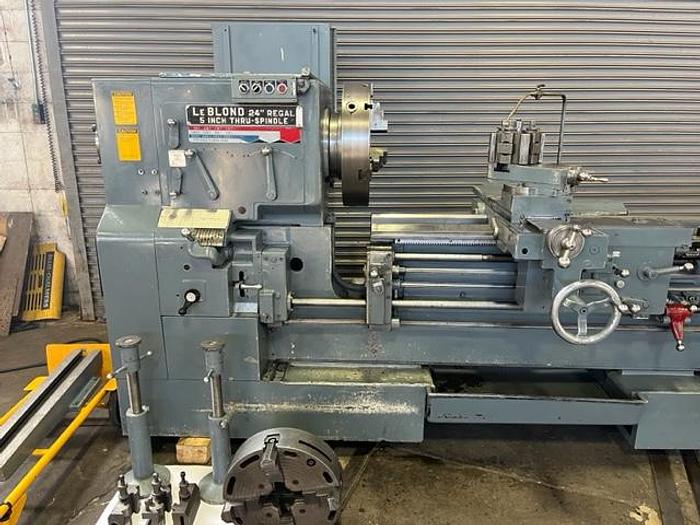 Used 1981 Leblond 24"x132" Sliding Gap Bed Lathe