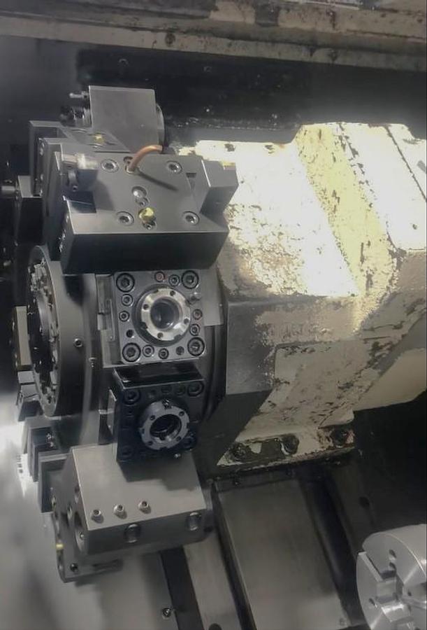 Used 2004 Daewoo Puma 240MSB with Milling Capability, C Axis, SMW Barfeed, Chip Conveyor, Parts Catcher