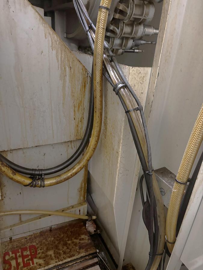 Used 2007 Haas EC-1600-4AX with Thru the Spindle Coolant, Built in 4th Axis Table, HRT210 Rotary Table as 5th Axis, Remote Jog Handle