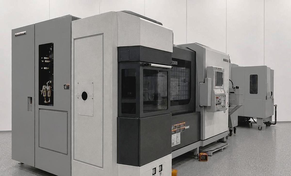 Used 2014 DMG Mori NTX2000-1500S Mill/Turn Center, Pendulum B Axis, Y Axis, Lower Turret, 8" Chucks Both Spindles, 76 Station ATC
