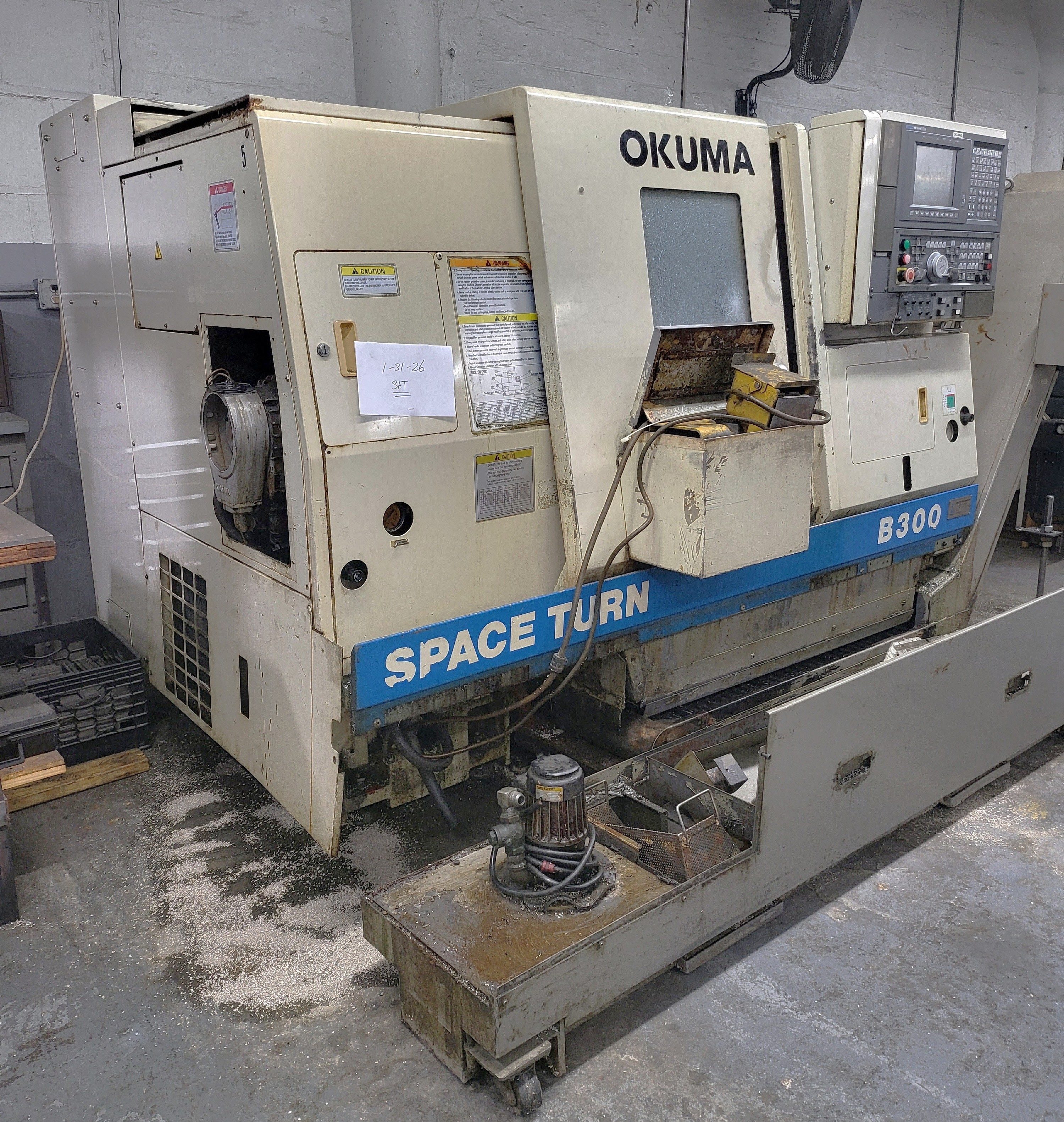 Used 2000 Okuma Space Turn LB300