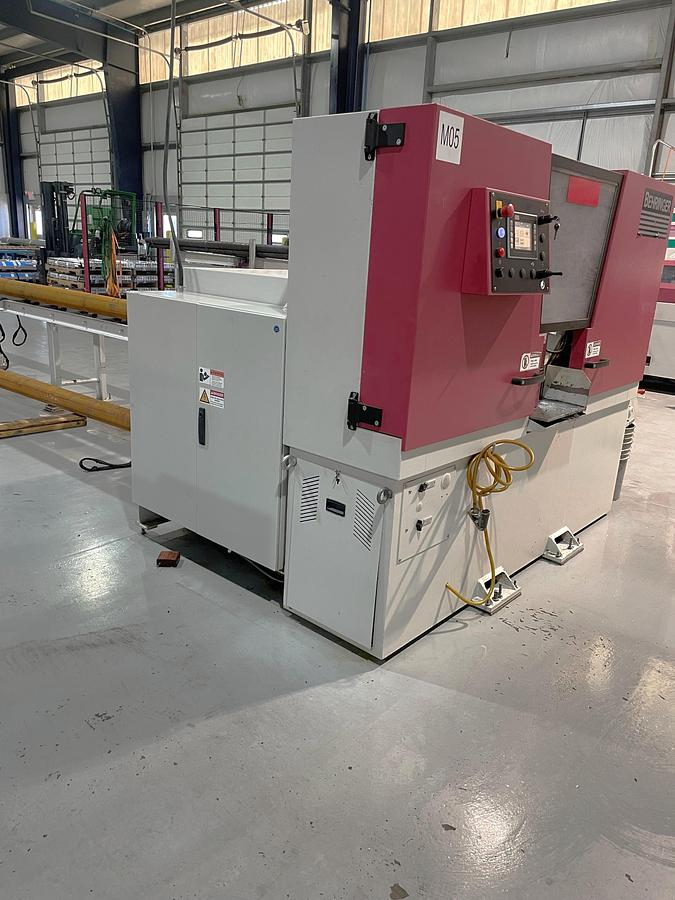 Used 2018 Behringer HBE321A Fully Automatic Horizontal Band Saw, 12.6" Round Capacity