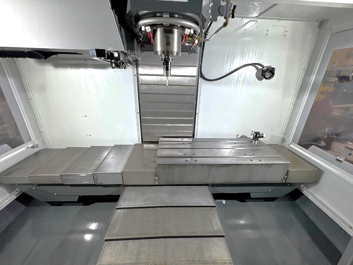 Used 2023 Haas VF2SS with Haas Probing, Prepped for CTS, Chip Auger, 4th Axis Drive, Less than 300 Cutting Hours