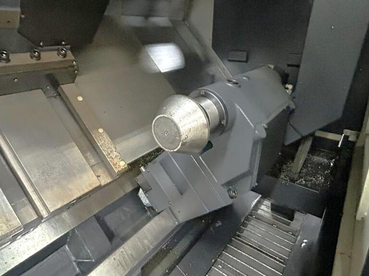 Used 2022 DN Solutions Puma 5100LC with 24.75" 4 Jaw Hyd. Chuck, 10.5" Spindle Bore, 82" Turn Length, Chip Conveyor, Tailstock