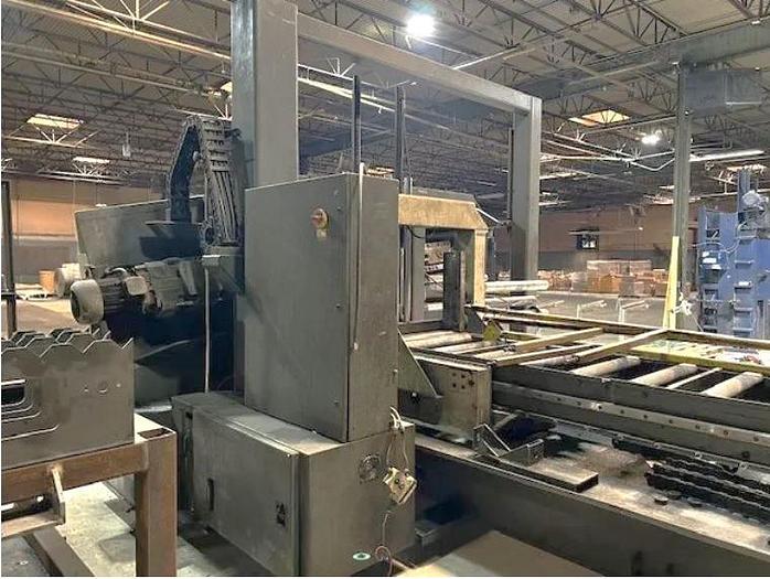 Used 2005 Hyd-Mech Model H-28A Dual Column Programmable Horizontal Bandsaw