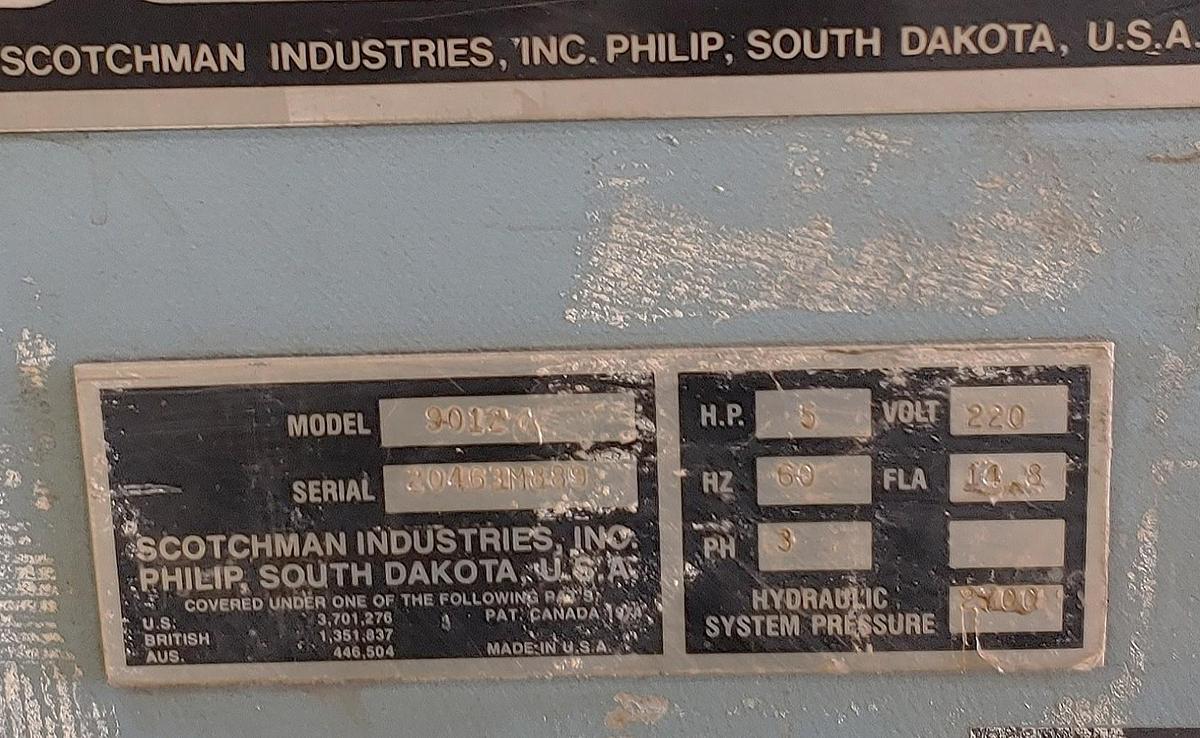 Used Scotchman 9012-24M 90 Ton Iron Worker